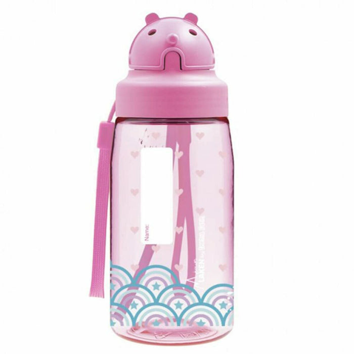 Sticlă de apă Laken OBY Jumping Roz (0,45 L)