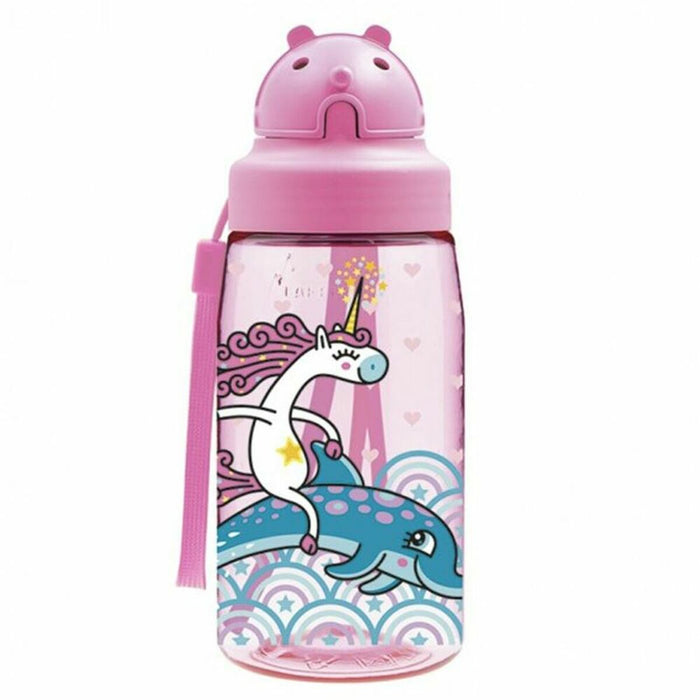 Sticlă de apă Laken OBY Jumping Roz (0,45 L)