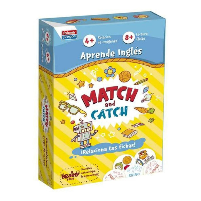 Joc Educativ Match and Catch Falomir 30016 Engleză