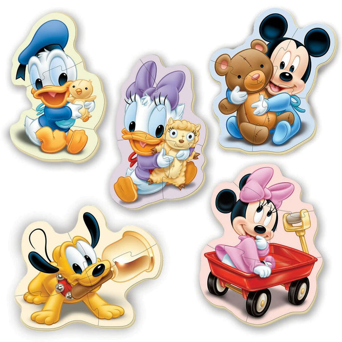 Set de 5 Puzzle-uri   Mickey Mouse