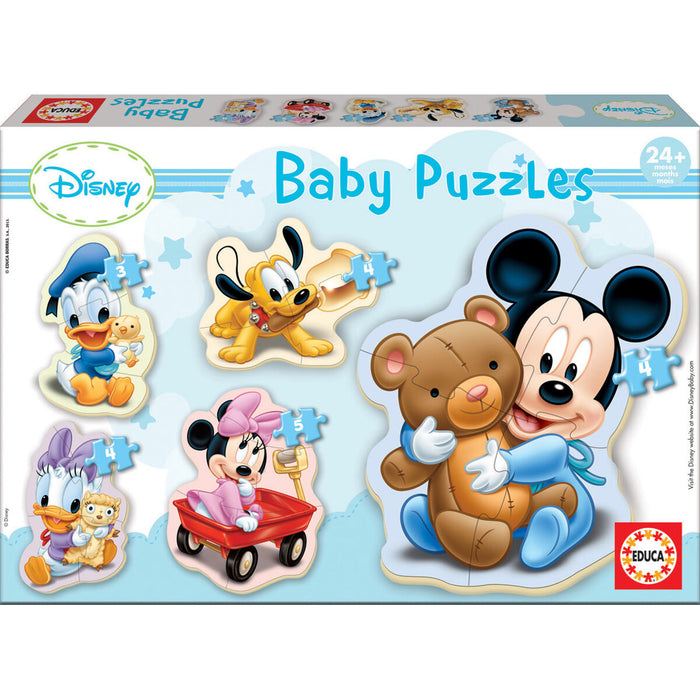 Set de 5 Puzzle-uri   Mickey Mouse
