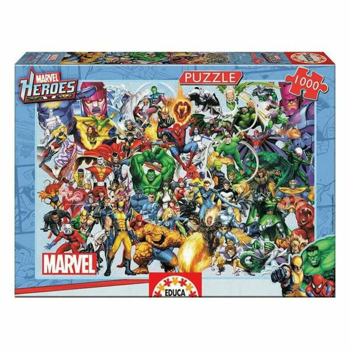 Puzzle Marvel Heroes Educa Heroes Marvel 1000 Piese