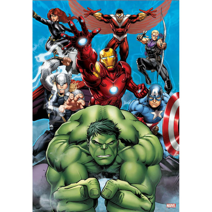 Puzzle   The Avengers Super Heroes         200 Piese 40 x 28 cm