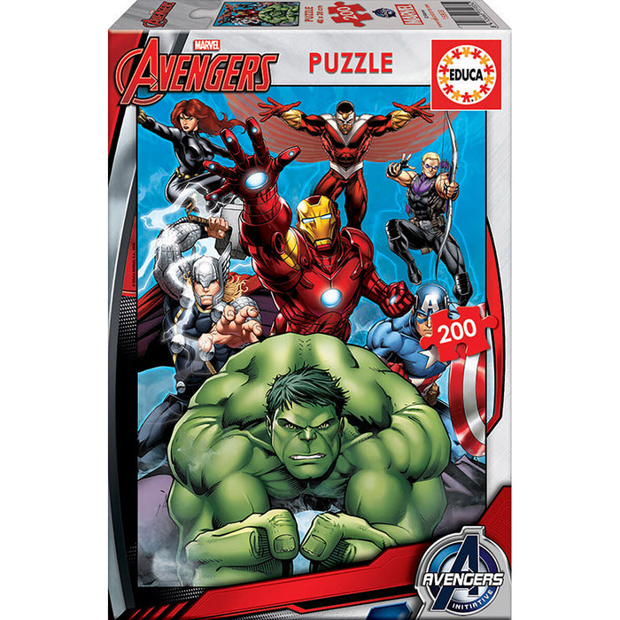Puzzle   The Avengers Super Heroes         200 Piese 40 x 28 cm