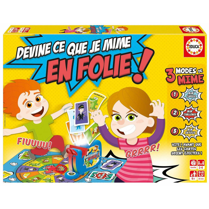Joc de Masă Educa Guess What I Mime Madness (FR)