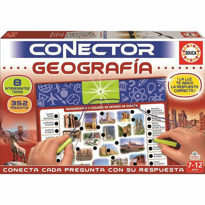 Joc Educativ Educa Conector Geografie, hărți și atlasuri