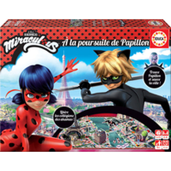 Joc de Masă Educa A La Poursuite De Papillon (FR) Multicolor (Franceză) (Multilimbaj)