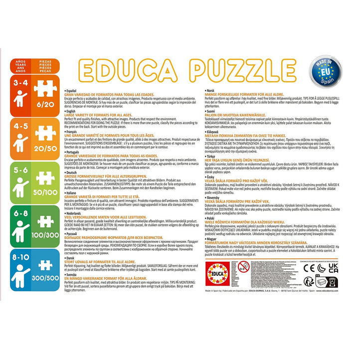 Set de 4 Puzzle-uri Spiderman Educa 18102 380 Piese