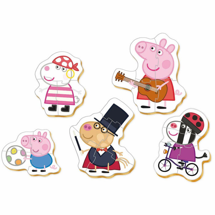 Set de 5 Puzzle-uri   Peppa Pig Baby