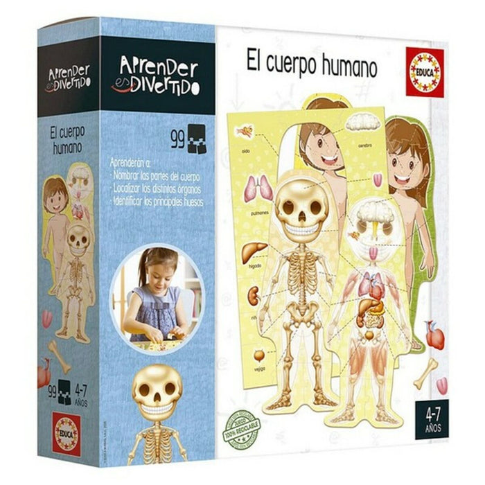 Joc Educativ El Cuerpo Humano Educa 18701 (ES)