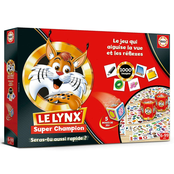 Joc de Masă Educa Le Lynx: Super Champion (FR)