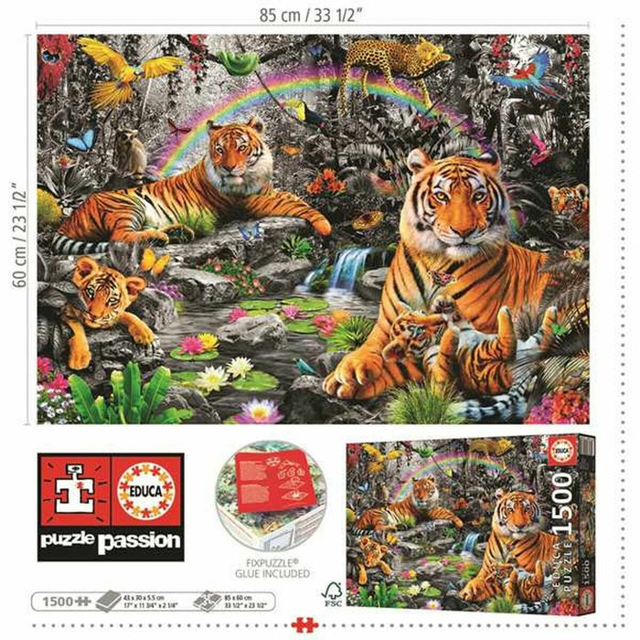 Puzzle Educa Radious jungle 1500 Piese
