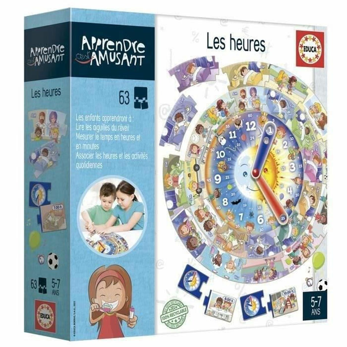 Joc Educativ Educa Les heures (FR)