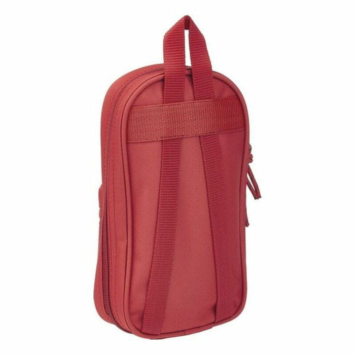 Cutie pentru creioane Sevilla Fútbol Club SAF411956747 Roșu 12 x 23 x 5 cm (33 Piese)