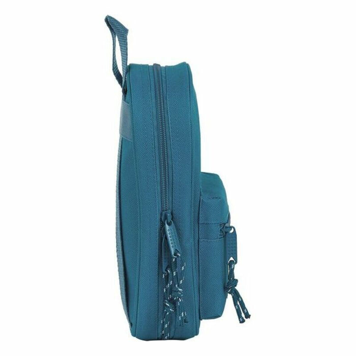 Cutie pentru creioane BlackFit8 M747 Albastru 12 x 23 x 5 cm (33 Piese)