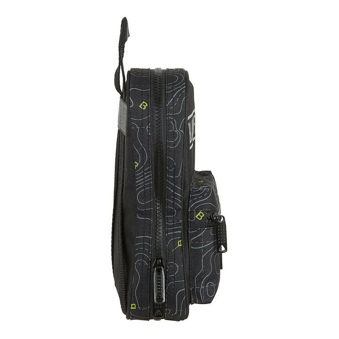 Cutie pentru creioane BlackFit8 M747A Negru Verde 12 x 23 x 5 cm (33 Piese)