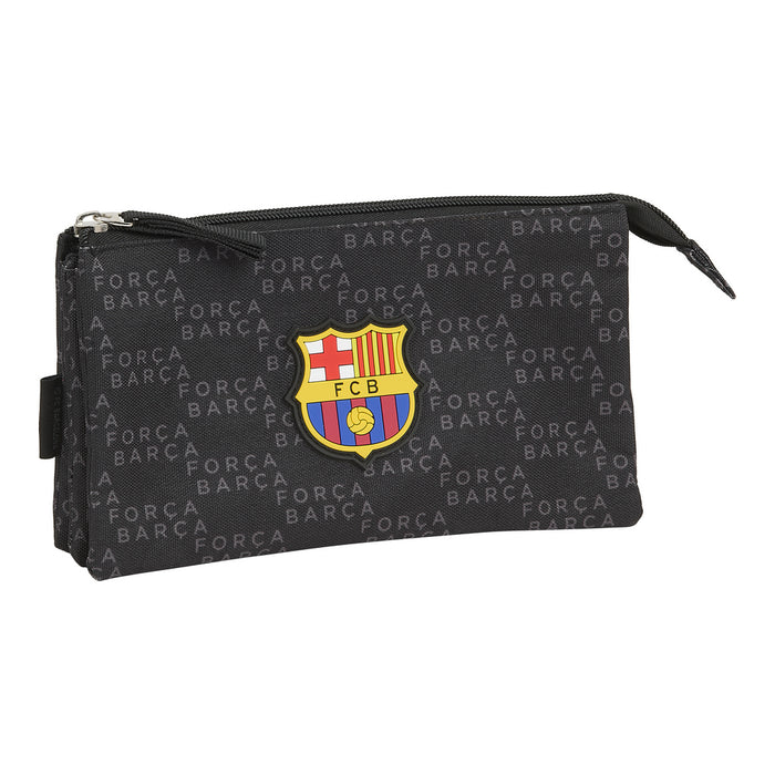 Penar Școlar F.C. Barcelona Força Barça Negru (22 x 12 x 3 cm)