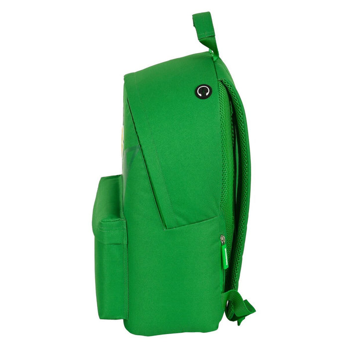 Rucsac pentru Laptop Real Betis Balompié Verde 31 x 41 x 16 cm