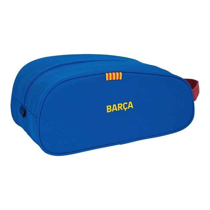 Geantă pentru Încălțăminte de Voiaj F.C. Barcelona Castaniu Bleumarin