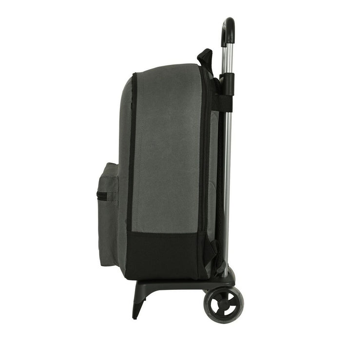 Ghiozdan cu Roți The Mandalorian 632158313 Negru Gri (32 x 43 x 14 cm)