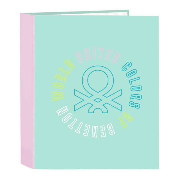 Biblioraft Benetton World Mentă A4 (40 mm)