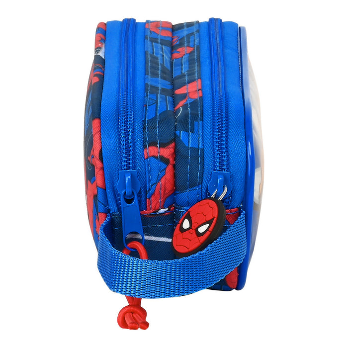 Penar Școlar Spiderman Great power Albastru Roșu 21 x 8 x 6 cm
