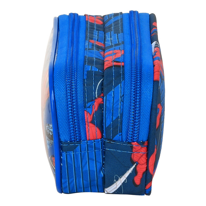 Penar Școlar Spiderman Great power Albastru Roșu 21 x 8 x 6 cm