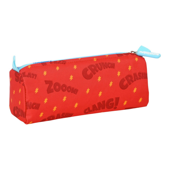 Penar Școlar SuperThings Kazoom Kids Roșu Albastru deschis (21 x 8 x 7 cm)