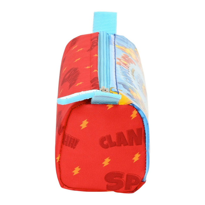 Penar Școlar SuperThings Kazoom Kids Roșu Albastru deschis (21 x 8 x 7 cm)