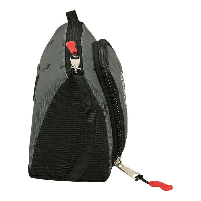 Penar Școlar BlackFit8 Skull Negru Gri 20 x 11 x 8.5 cm