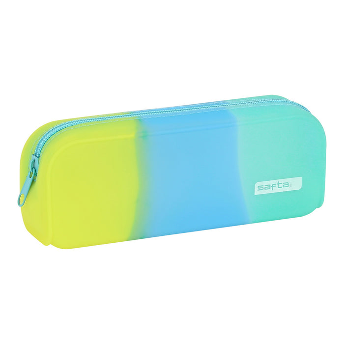 Penar Școlar Safta Albastru Verde Galben (18.5 x 7.5 x 5.5 cm)