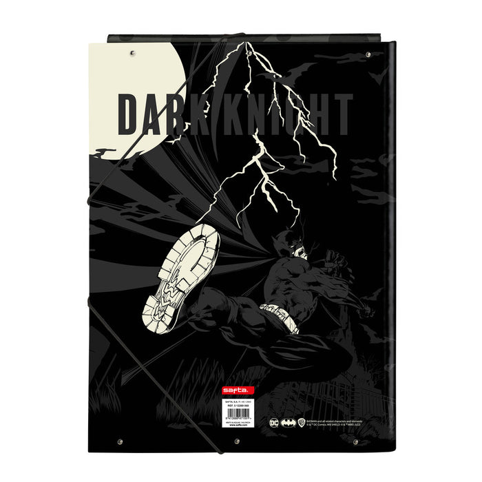 Dosar Batman Hero Negru A4 (26 x 33.5 x 2.5 cm)
