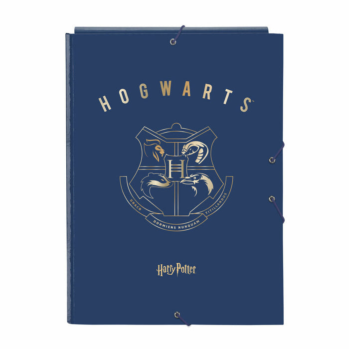 Dosar Harry Potter Magical Maro Bleumarin A4 (26 x 33.5 x 2.5 cm)