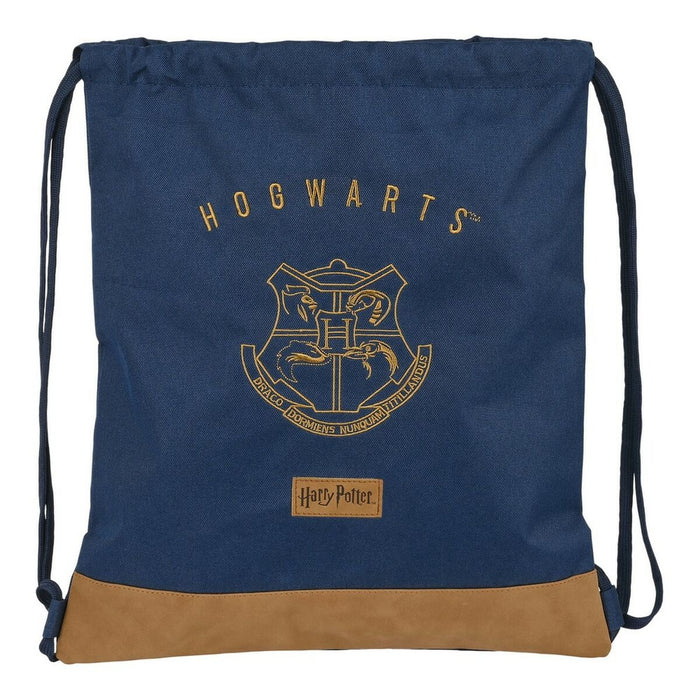 Geantă Rucsac cu Bretele Harry Potter Magical Maro Bleumarin (35 x 40 x 1 cm)