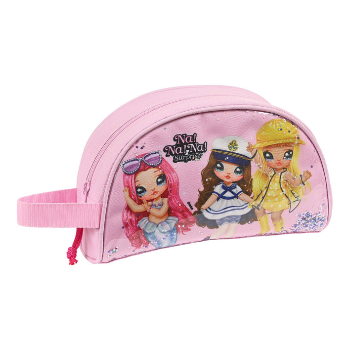 Trusă Școlară Na!Na!Na! Surprise Sparkles Roz (26 x 16 x 9 cm)