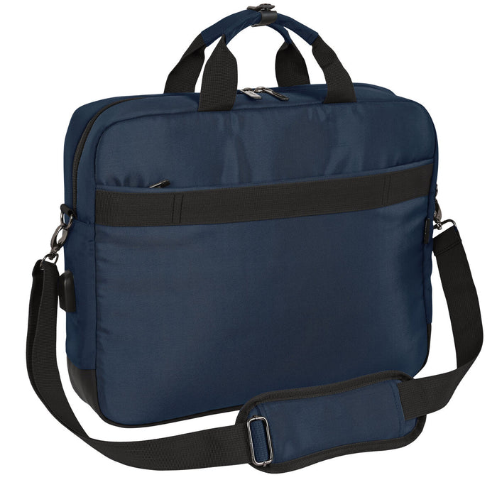 Servietă pentru Laptop și Tabletă Safta +tablet+usb safta safta business  Albastru închis 41 x 33 x 9 cm