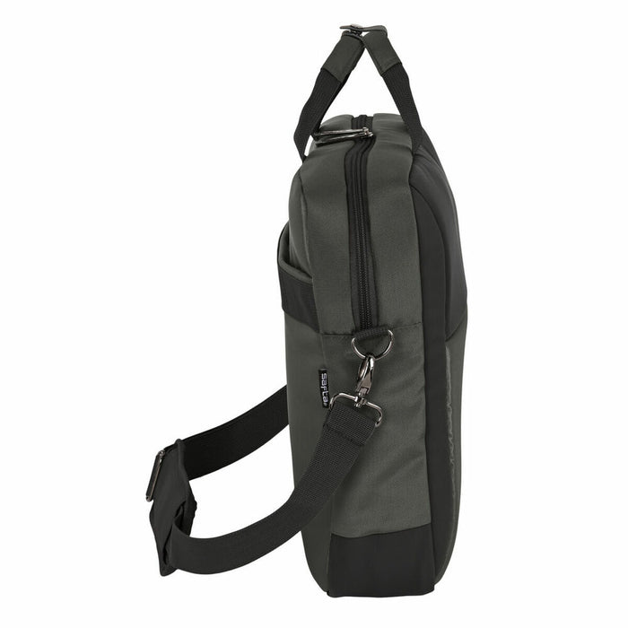 Servietă pentru Laptop și Tabletă Safta +tablet+usb safta safta business  Gri 41 x 33 x 9 cm