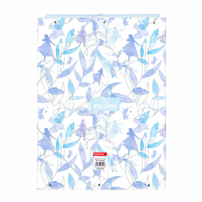 Dosar Frozen Memories Albastru Alb A4 (26 x 33.5 x 2.5 cm)
