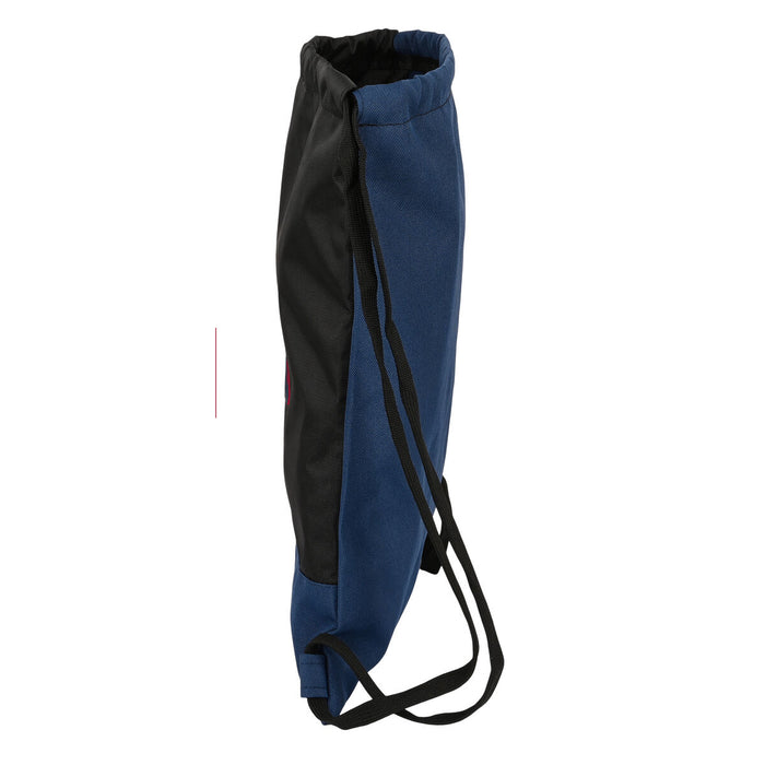 Geantă Rucsac cu Bretele BlackFit8 Urban Negru Bleumarin (35 x 40 x 1 cm)