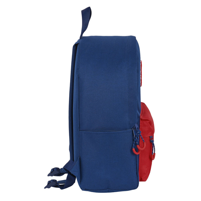 Rucsac pentru Laptop Safta  safta  Roșu Bleumarin 31 x 40 x 16 cm