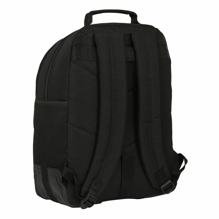 Ghiozdan Safta Surf Negru (32 x 42 x 15 cm)