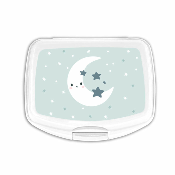 Cutie pentru Sandwich Safta Luna Plastic Gri (17 x 6 x 14 cm)