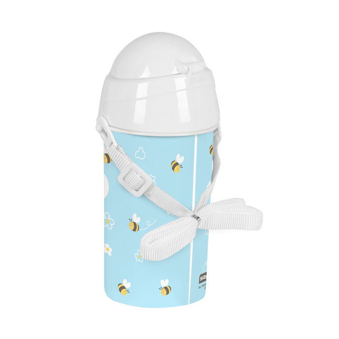 Sticlă de apă Safta Abeja Albastru deschis PVC (500 ml)