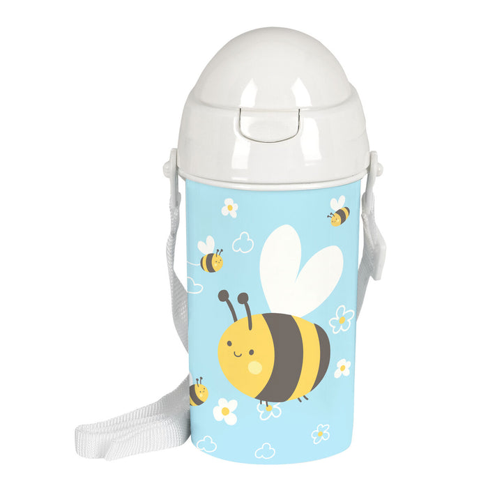 Sticlă de apă Safta Abeja Albastru deschis PVC (500 ml)