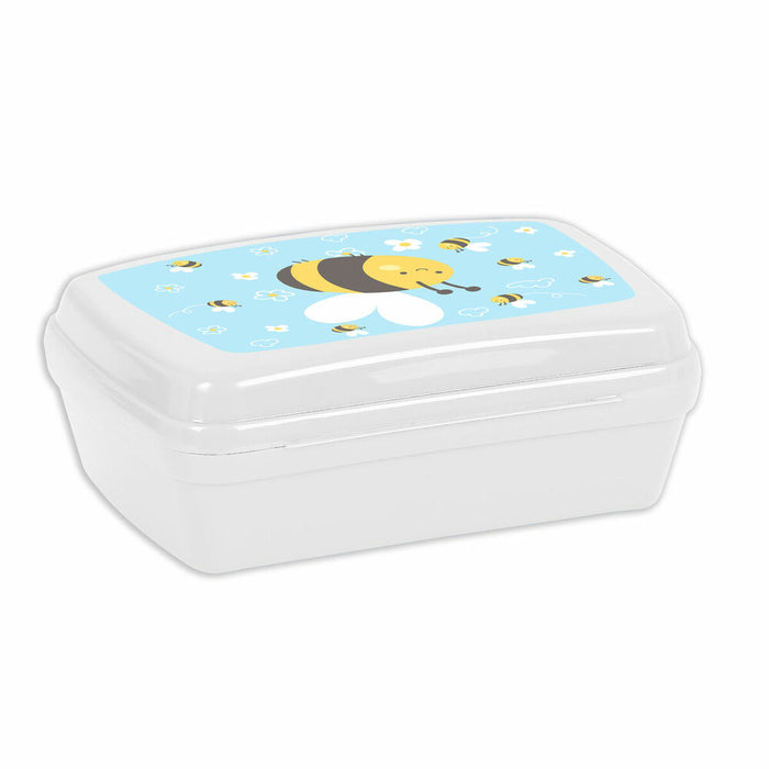Cutie pentru Sandwich Safta Abeja Plastic Albastru deschis (17 x 6 x 14 cm)