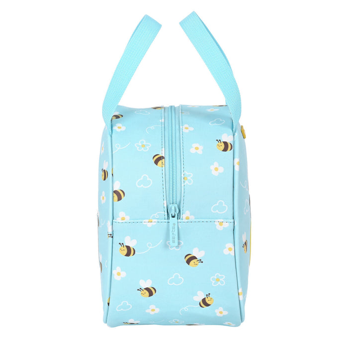 Geantă Termoizolantă pentru Gustări Safta Abeja Albastru deschis (19 x 22 x 14 cm)