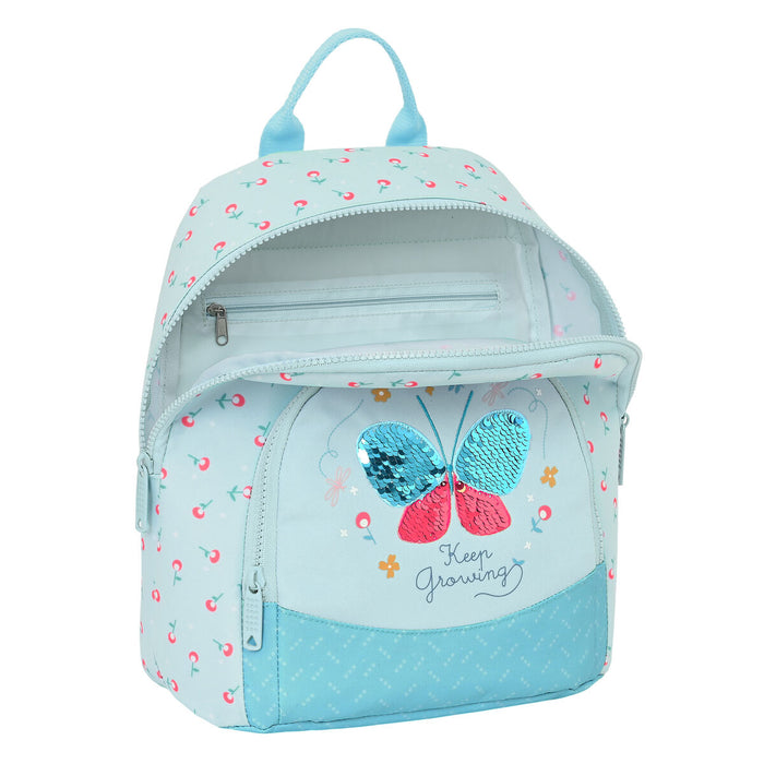 Rucsac pentru Copii BlackFit8 Keep Growing Mini Albastru deschis (25 x 30 x 13 cm)