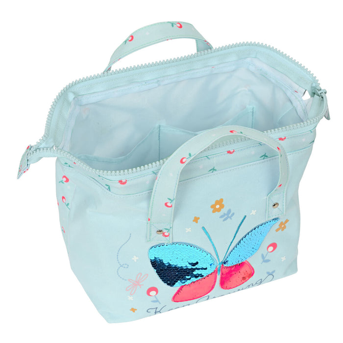 Trusă Școlară BlackFit8 Mariposa 26.5 x 17.5 x 12.5 cm Albastru