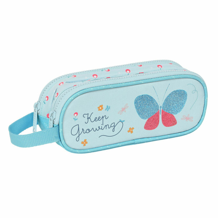Penar dublu BlackFit8 Mariposa Albastru 21 x 8 x 6 cm