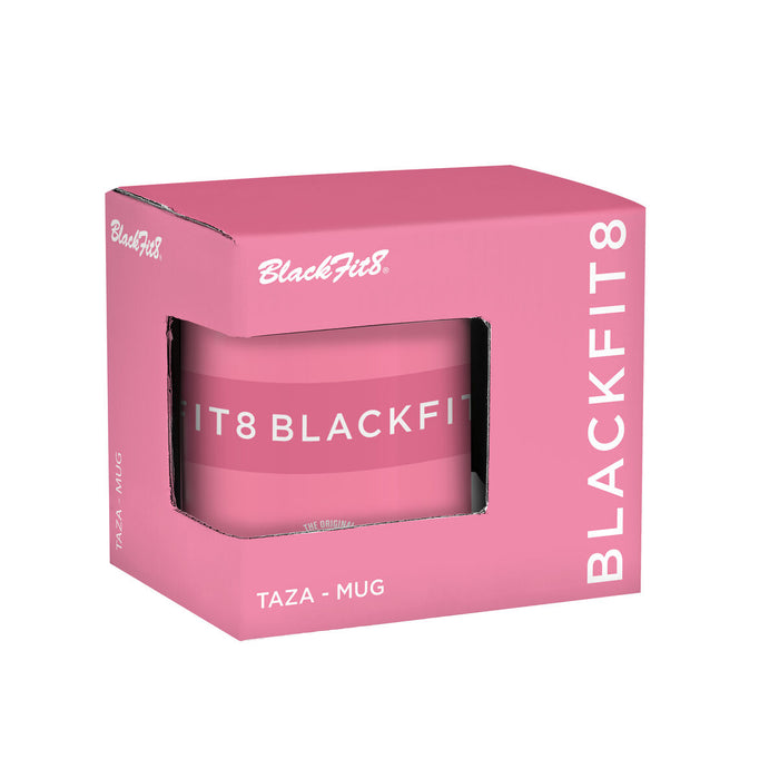 Cană tip Halbă BlackFit8 Glow up Ceramică Roz (350 ml)